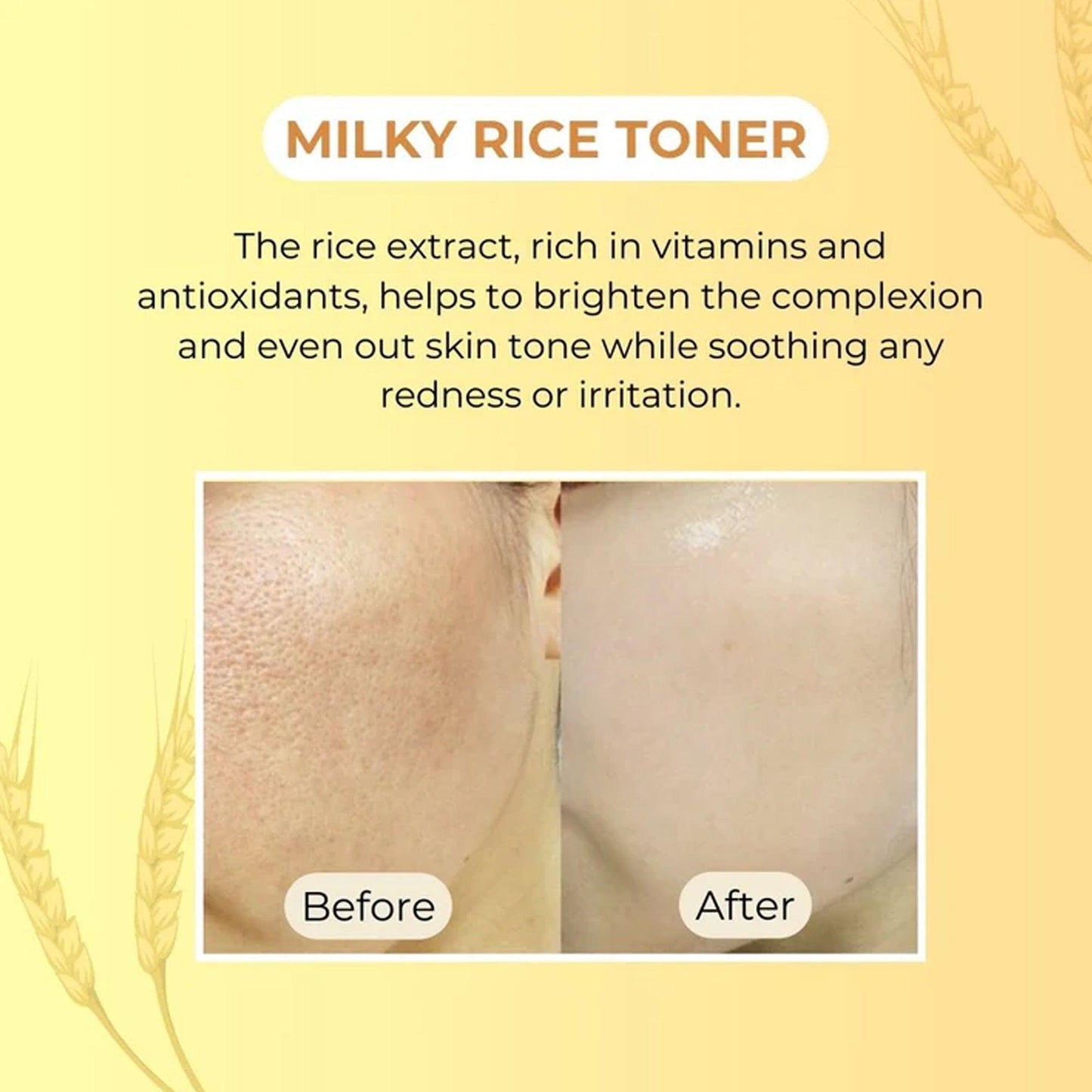 Klean Beauty Glass Skin Milky Rice Toner 150ml