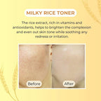 klean beauty glass skin milky rice toner 55ml price