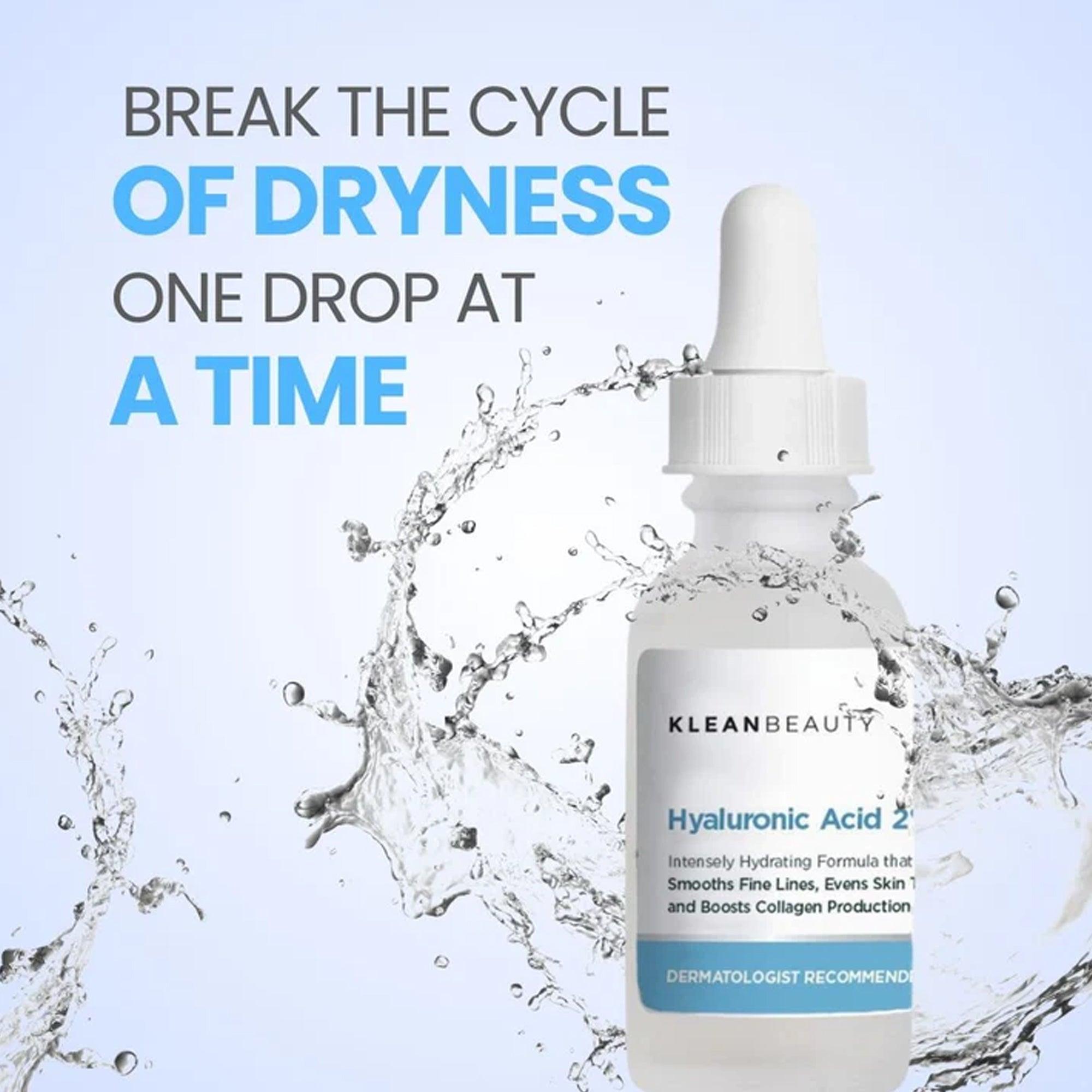 klean beauty hyaluronic acid 2% serum 20ml reviews