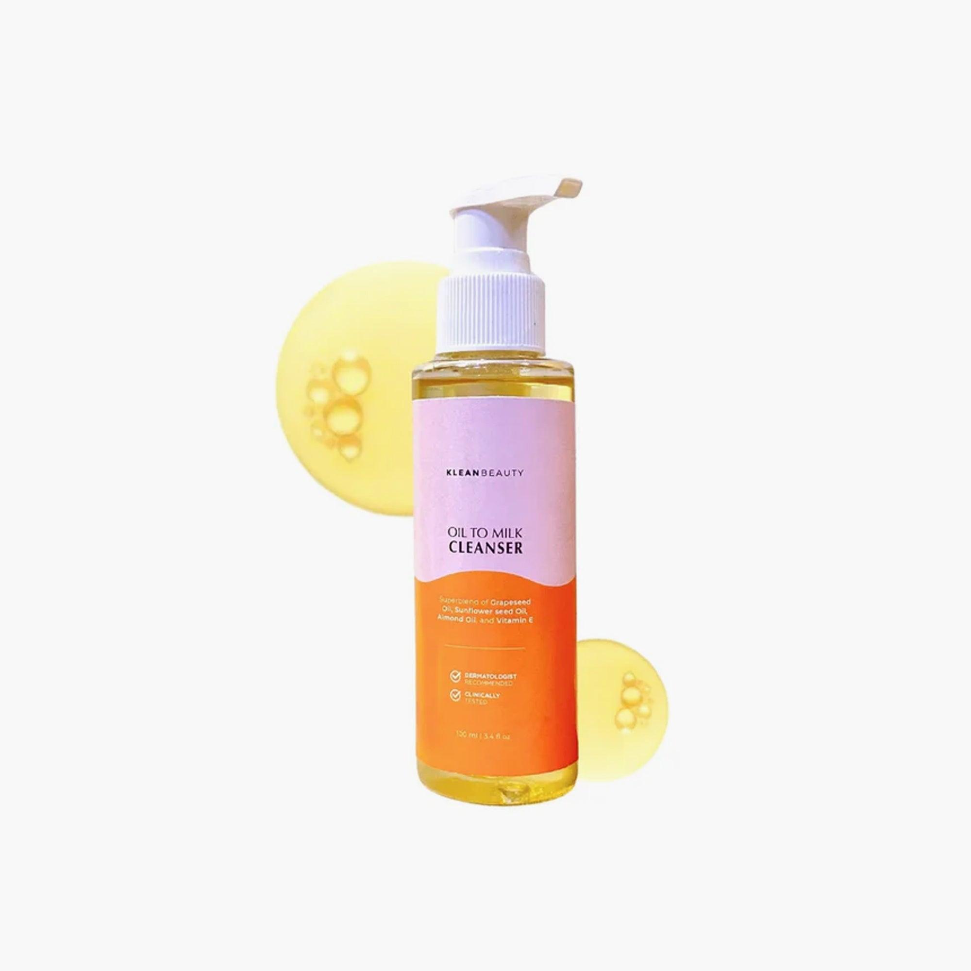Klean Beauty Oil To Milk Cleanser 120ml