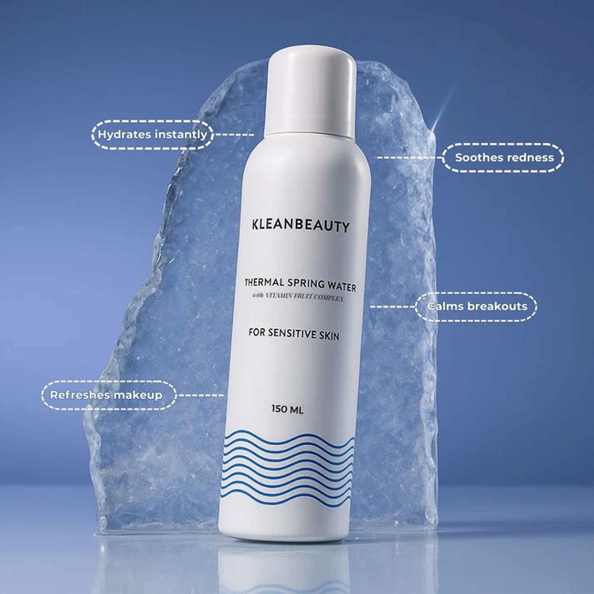 Klean Beauty Thermal Spring Water Mist 150ml