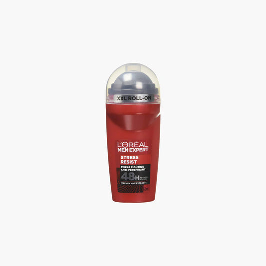L'Oreal Paris Men Expert Stress Resist 48H Sweat Fighting Anti-Perspirant Roll-On 50ml