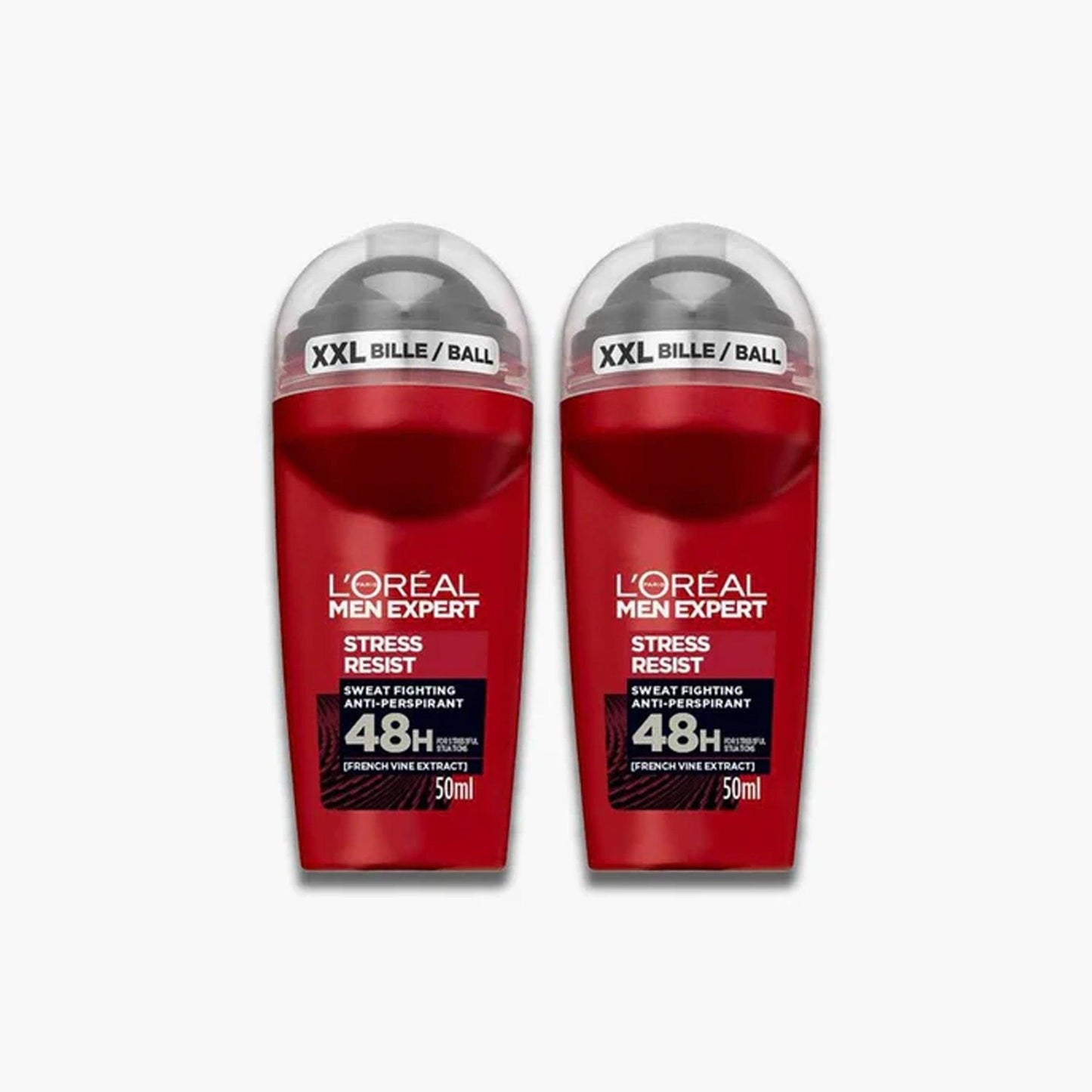 L'Oreal Paris Men Expert Stress Resist 48H Sweat Fighting Anti-Perspirant Roll-On 50ml