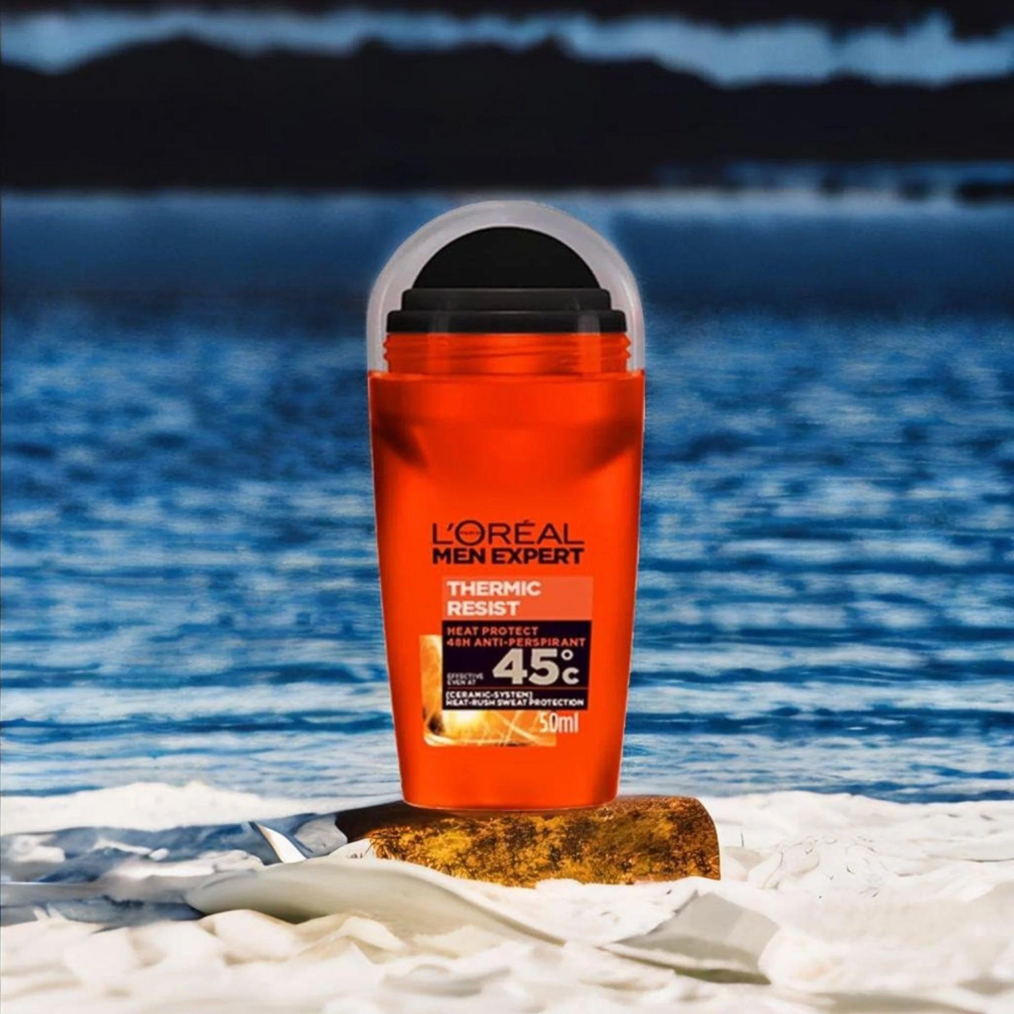 L'Oreal Paris Men Expert Thermic Resist 48H Anti Perspirant Roll-On 50ml - TheSkinFit