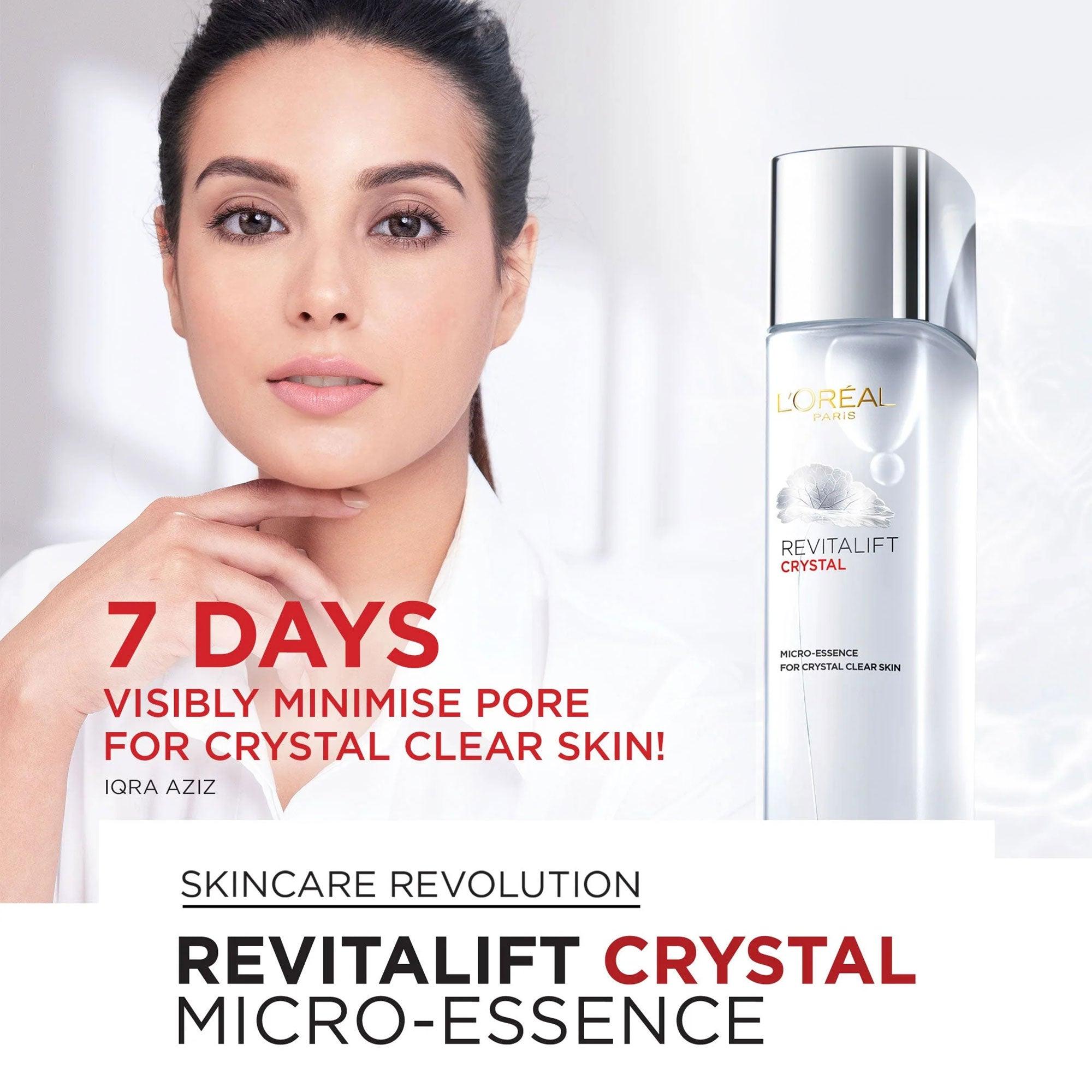 l oreal revitalift crystal micro essence review
