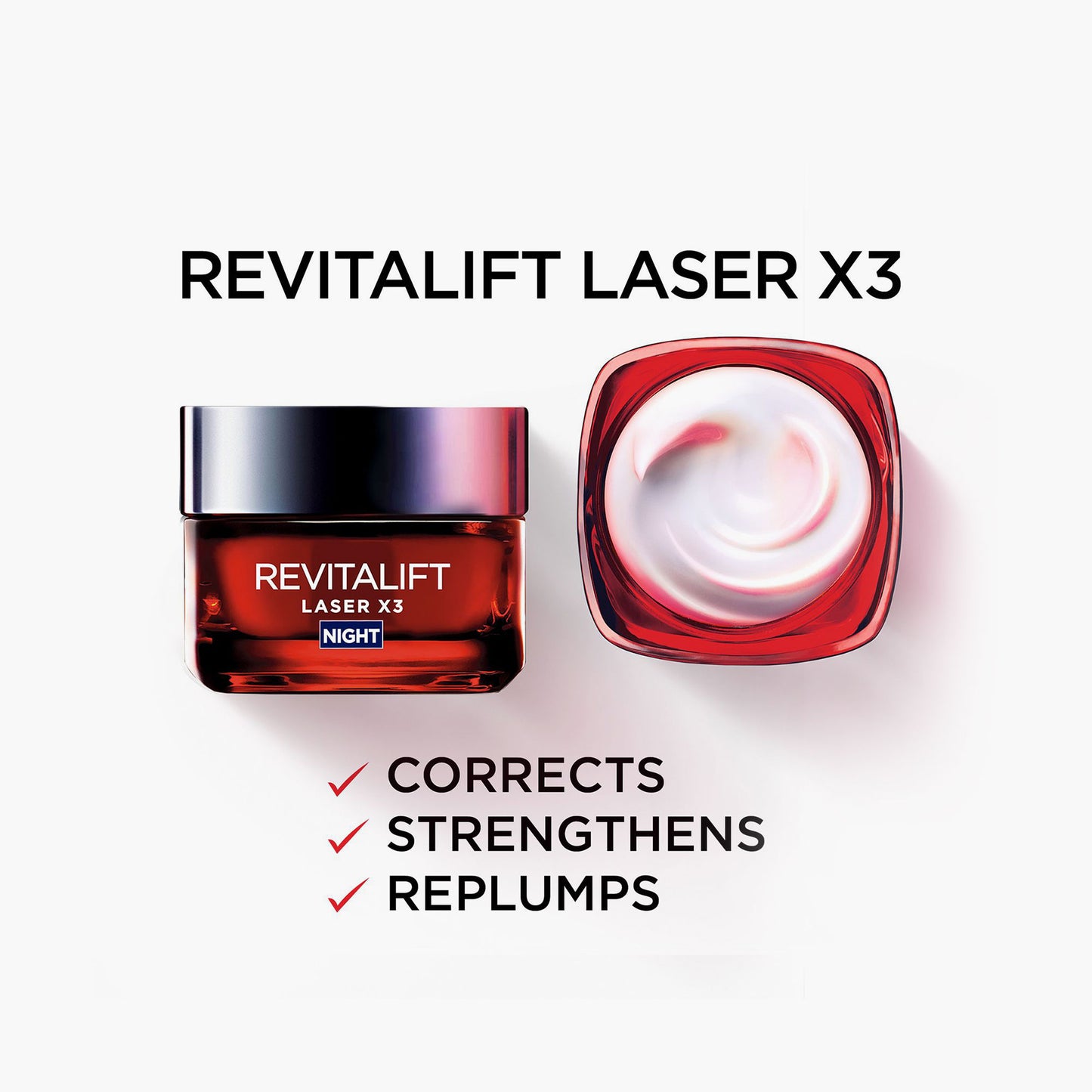 L'Oreal Paris Revitalift Laser X3 Anti-Aging Cream-Mask Night 50ml