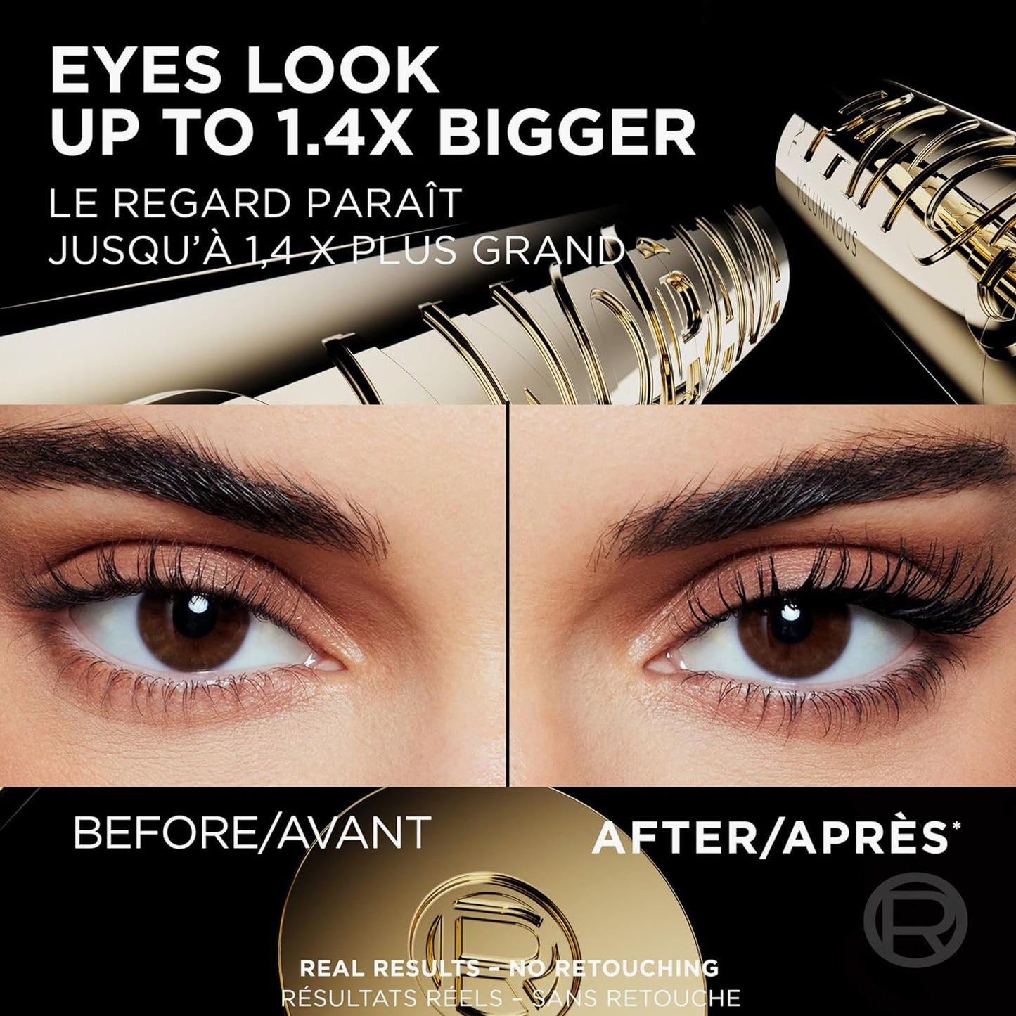 L'Oreal Paris Voluminous Panorama Mascara 702 Black Brown 9.9ml