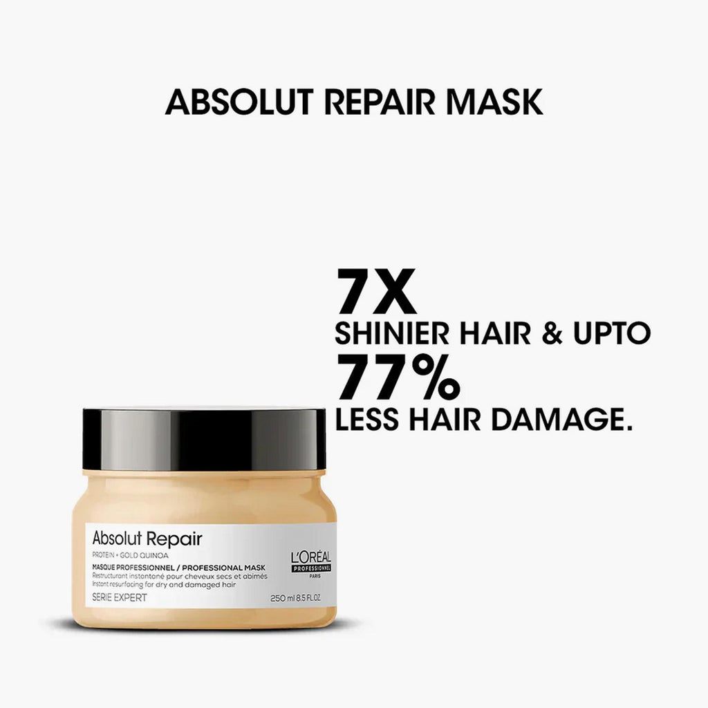L'Oreal Professionnel Serie Expert Absolut Repair Professional Mask For Dry And Damaged Hair 250ml - TheSkinFit