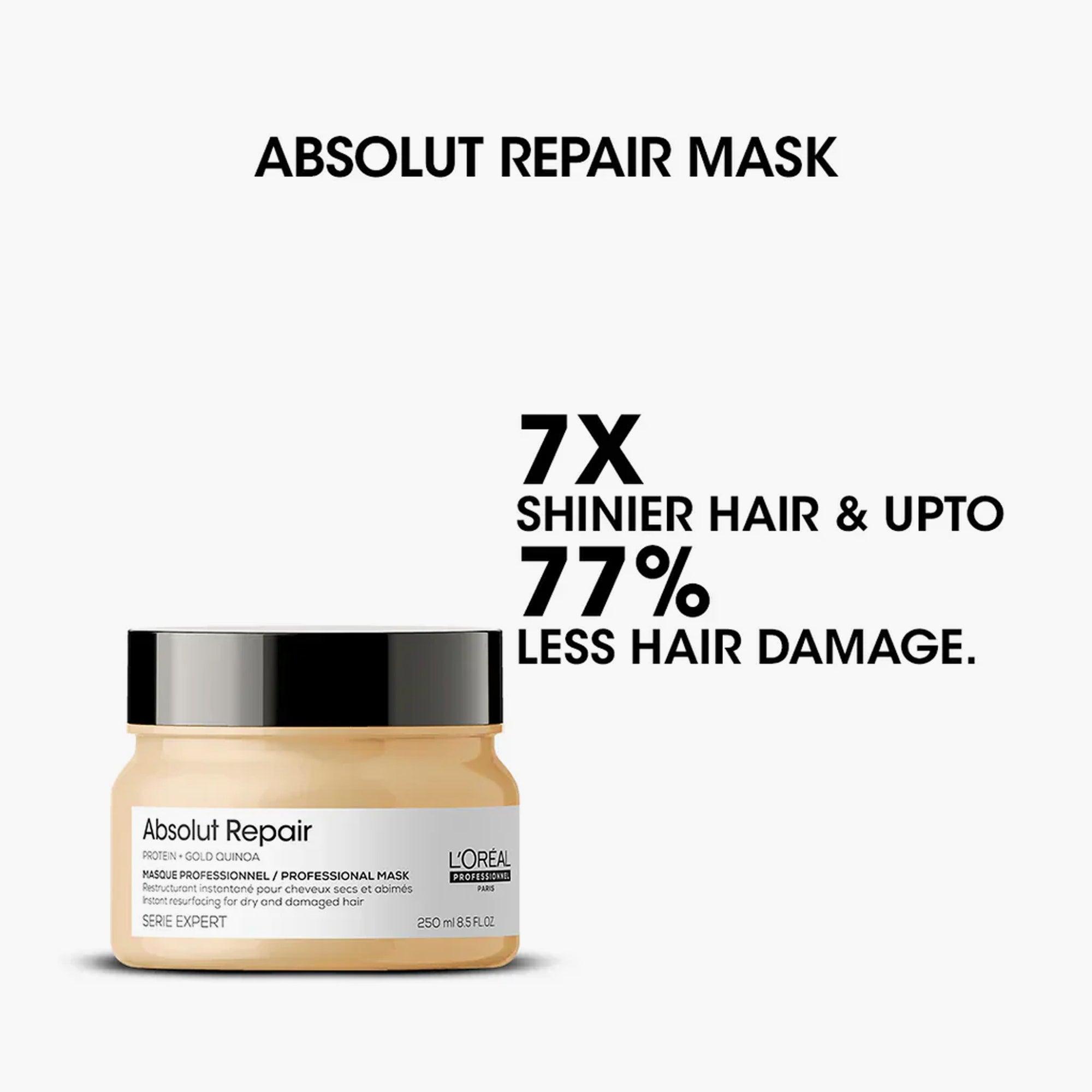 L'Oreal Professionnel Serie Expert Absolut Repair Professional Mask For Dry And Damaged Hair 250ml - TheSkinFit