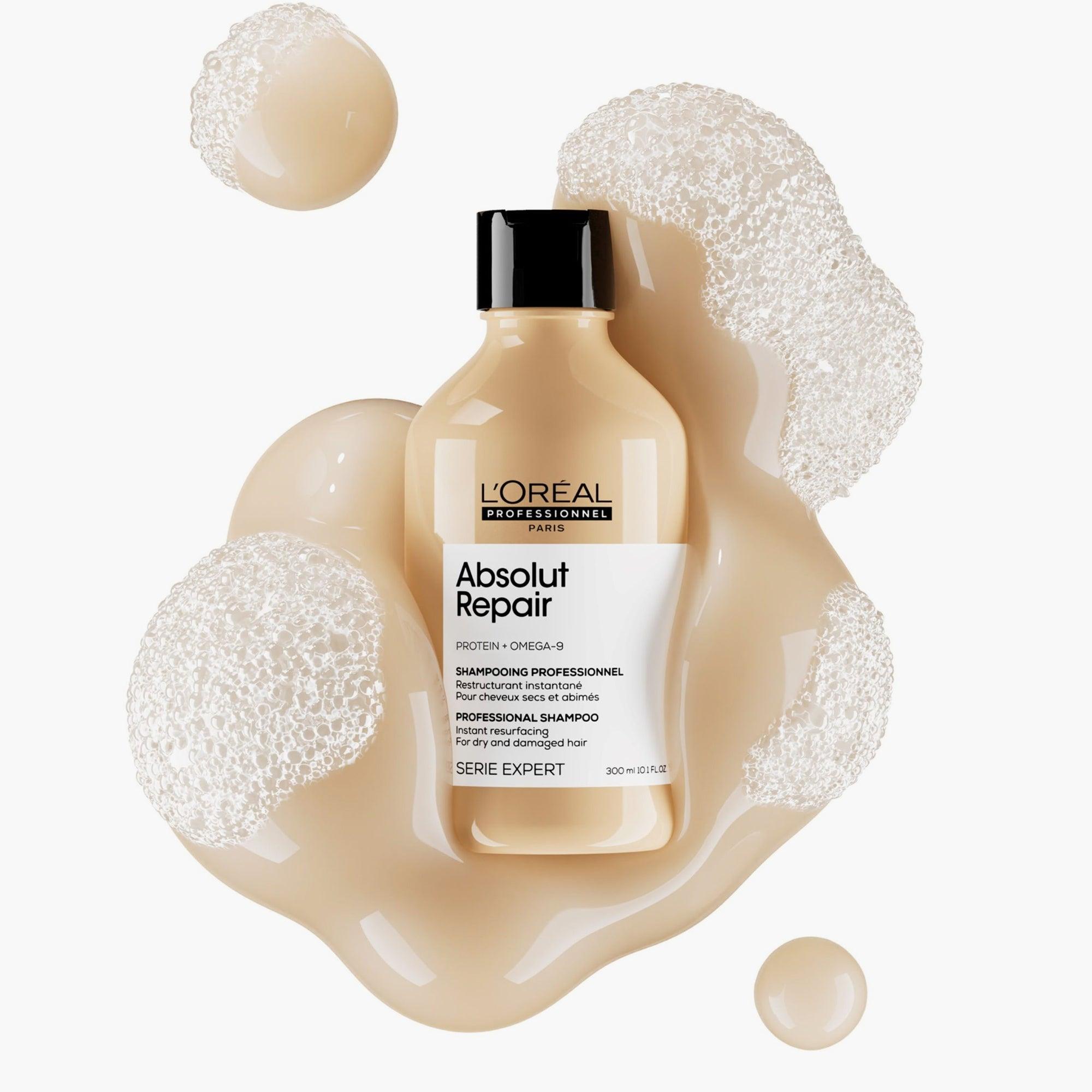 L'Oreal Professionnel Serie Expert Absolute Repair Shampoo For Dry And Damaged Hair 300ml - TheSkinFit