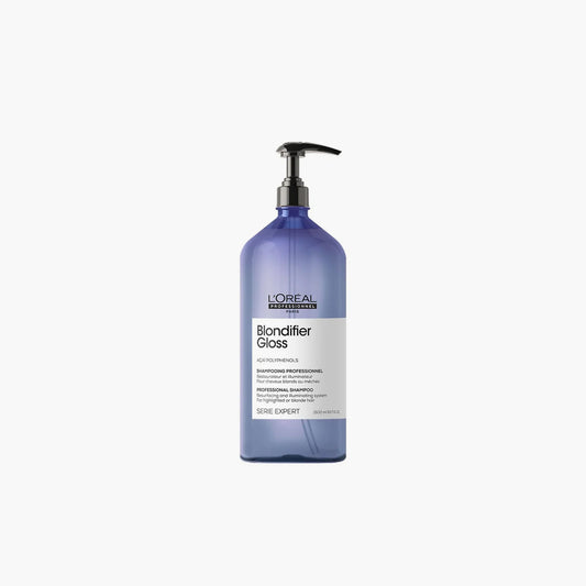 L'Oreal Professionnel Serie Expert Blondifier Gloss Professional Shampoo For Highlighted Or Blonde Hair 1500ml