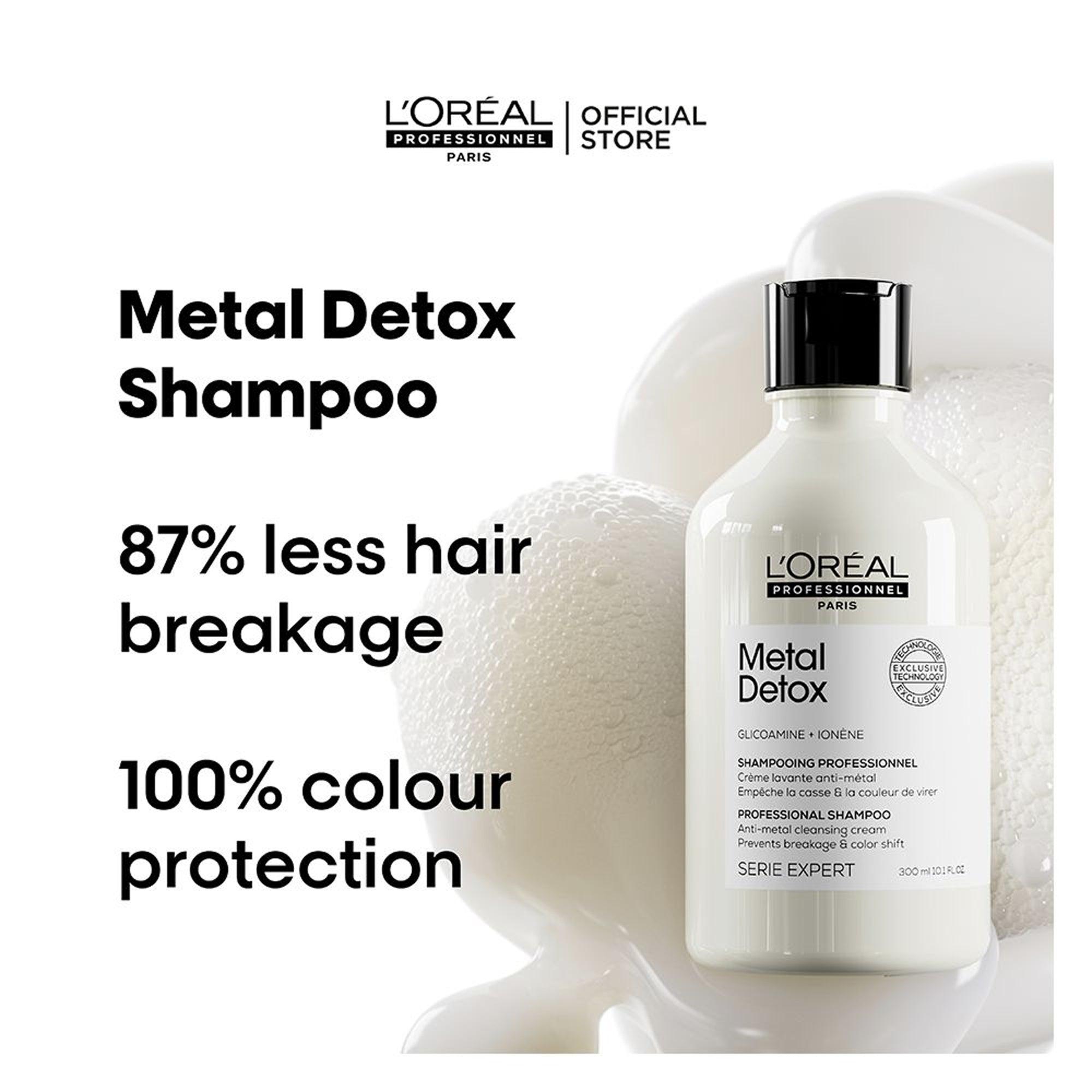 L'Oreal Professionnel Serie Expert Metal Detox Professional Shampoo 300ml - TheSkinFit