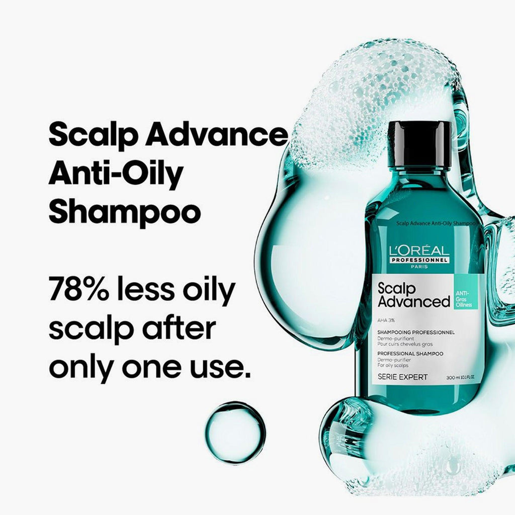 L'Oreal Professionnel Serie Expert Scalp Advanced Professional Shampoo For Oily Scalps 300ml - TheSkinFit