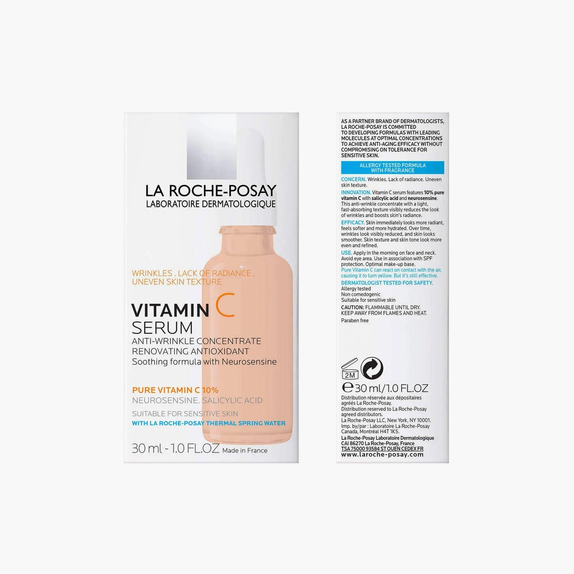 La Roche-Posay 10% Pure Vitamin C Serum 30ml - TheSkinFit
