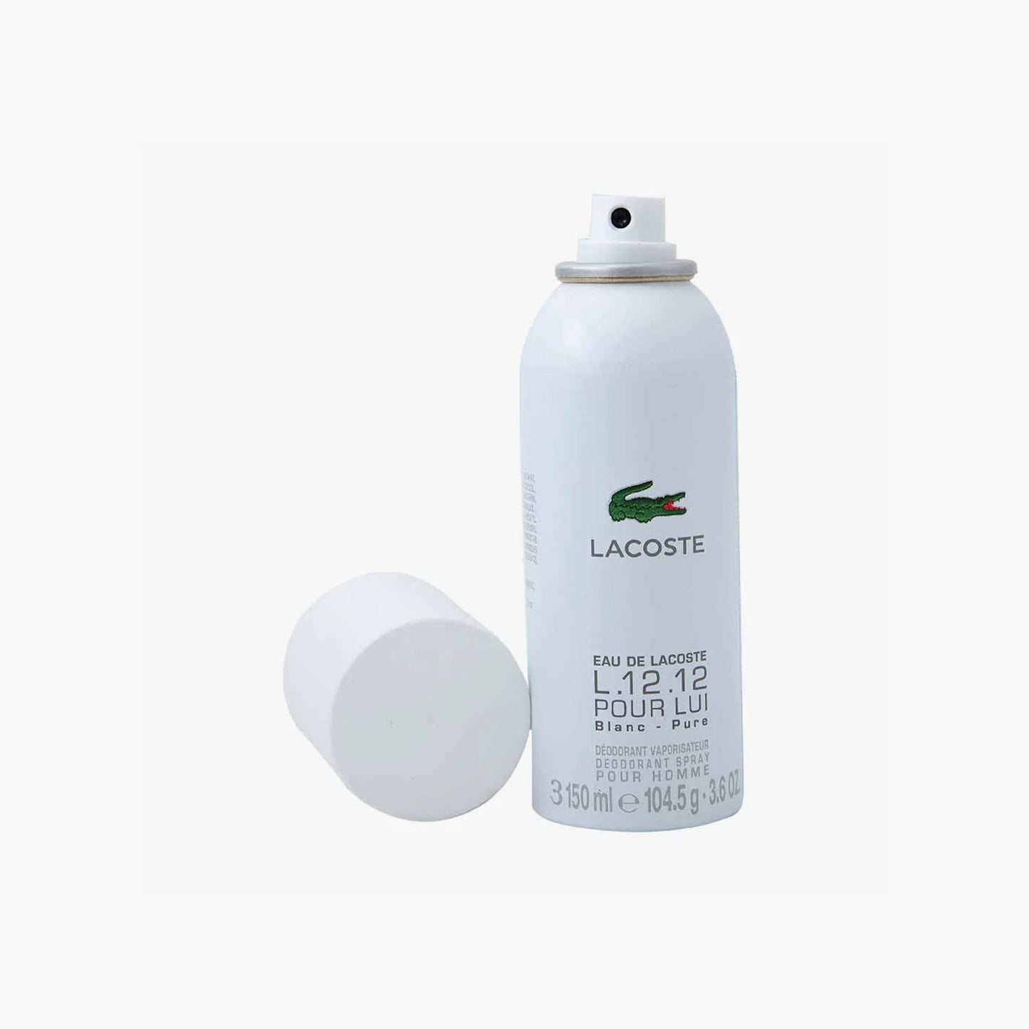 Lacoste L.12.12 Blanc Pure Deodorant For Men 150ml