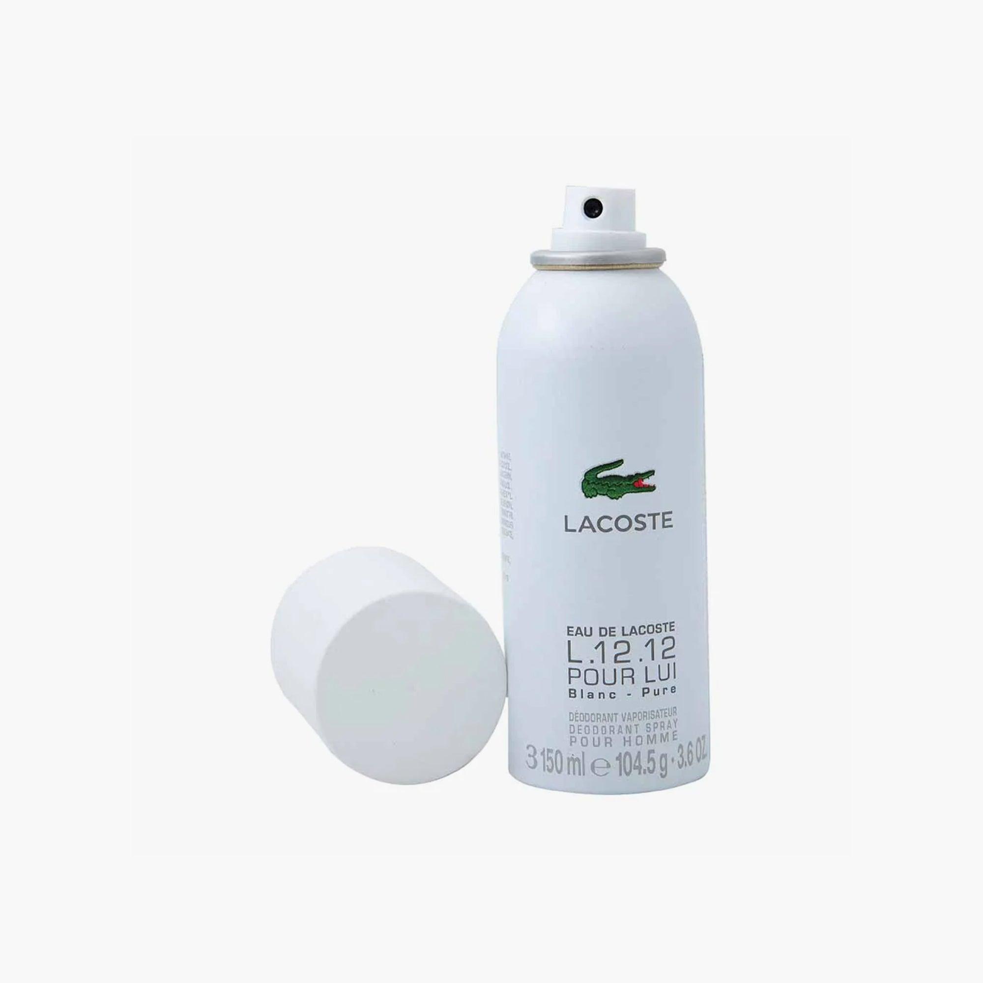 Lacoste L.12.12 Blanc Pure Deodorant For Men 150ml Pakistan