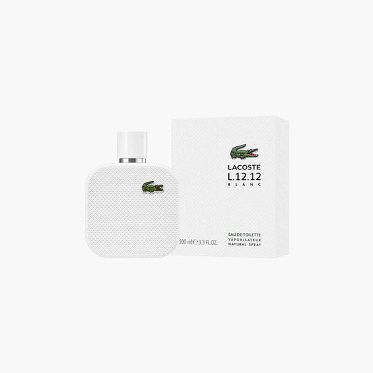 Lacoste Eau De Blanc White Men Eau De Toilette 100ml - TheSkinFit