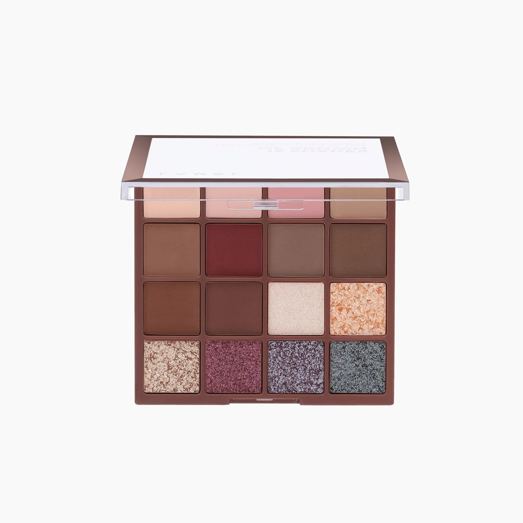 Lamel 16 Shades Of Burgundy Eyeshadow Palette 16-4 16gm