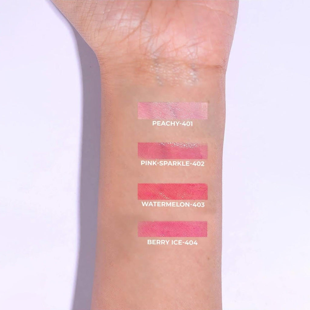 Lamel All In One Tinted Lip Plumping Oil 404 Berry Ice 3ml - TheSkinFit