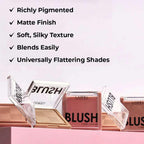 Lamel Blush Cheek Color 408 Plum 3.8gm