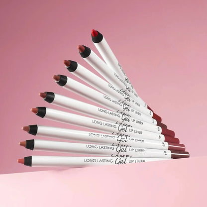 Lamel Long Lasting Gel Lip Liner 408 Rose Plum 1.8gm