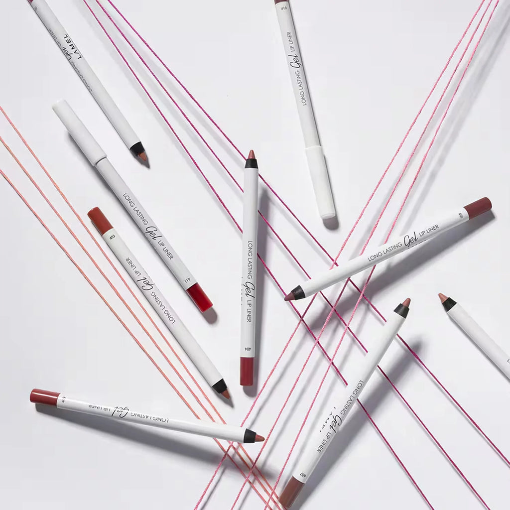 Lamel Long Lasting Gel Lip Liner 408 Rose Plum 1.8gm