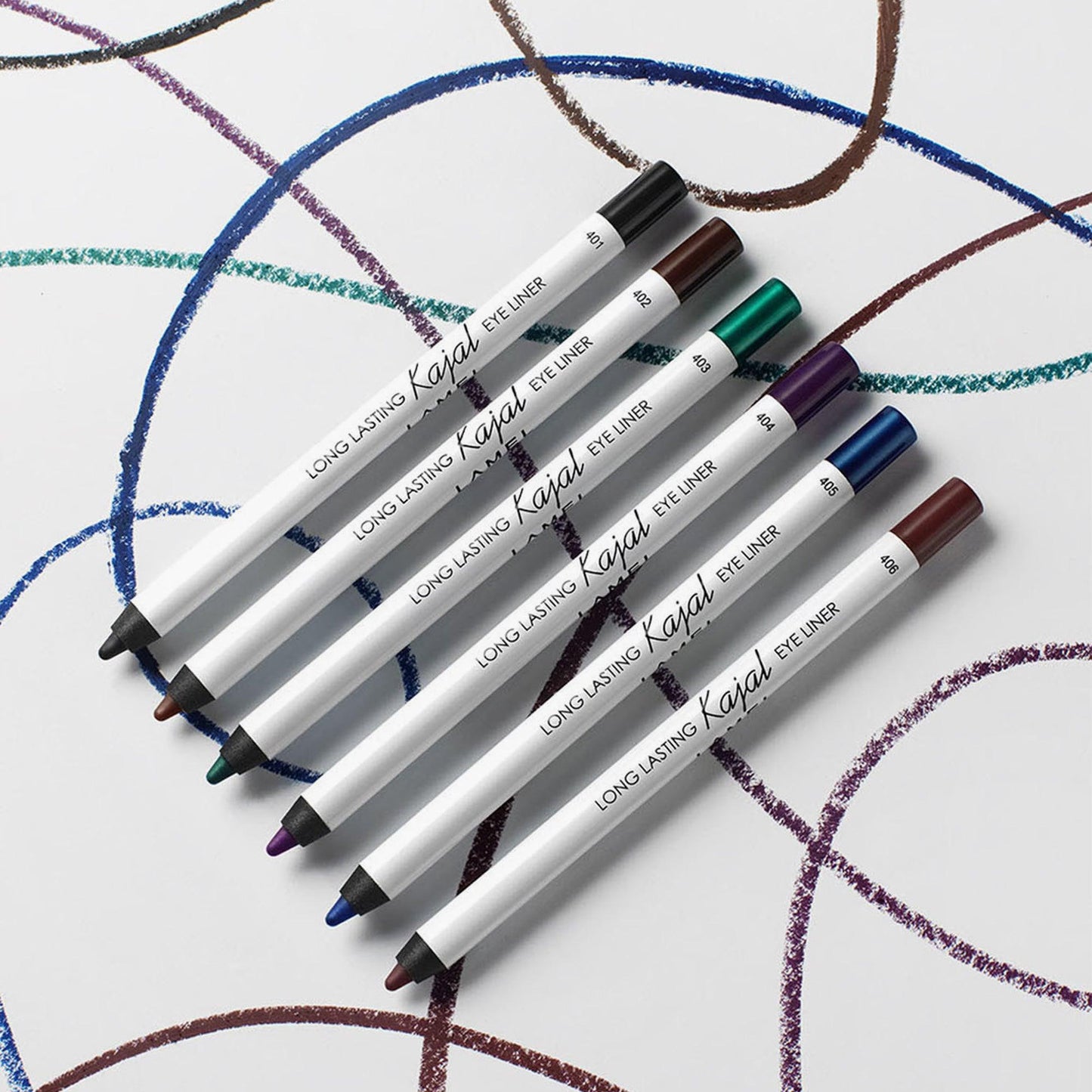 Lamel Long Lasting Kajal Eye Liner 405 Indigo 1.7gm - TheSkinFit