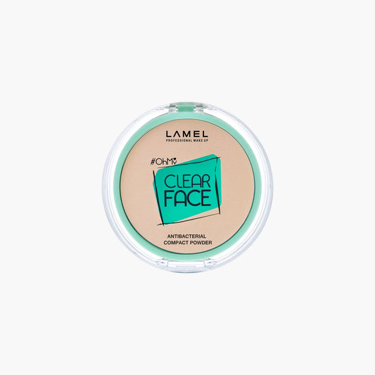 Lamel Oh My Clear Face Compact Powder 401 Light Natural 6gm