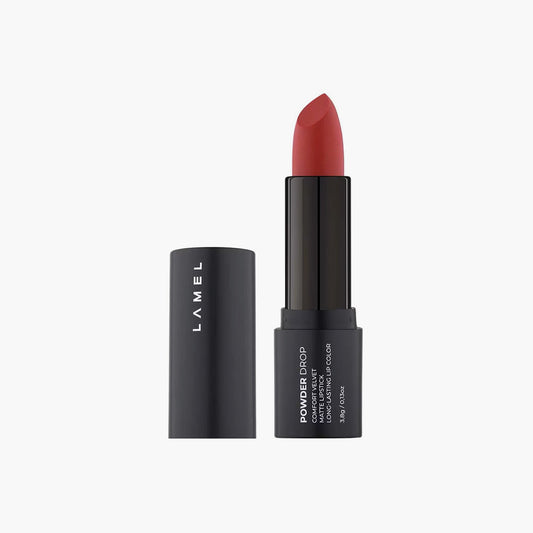 Lamel Powder Drop Comfort Velvet Matte Lipstick No. 408 Cyberpunk 3.8gm