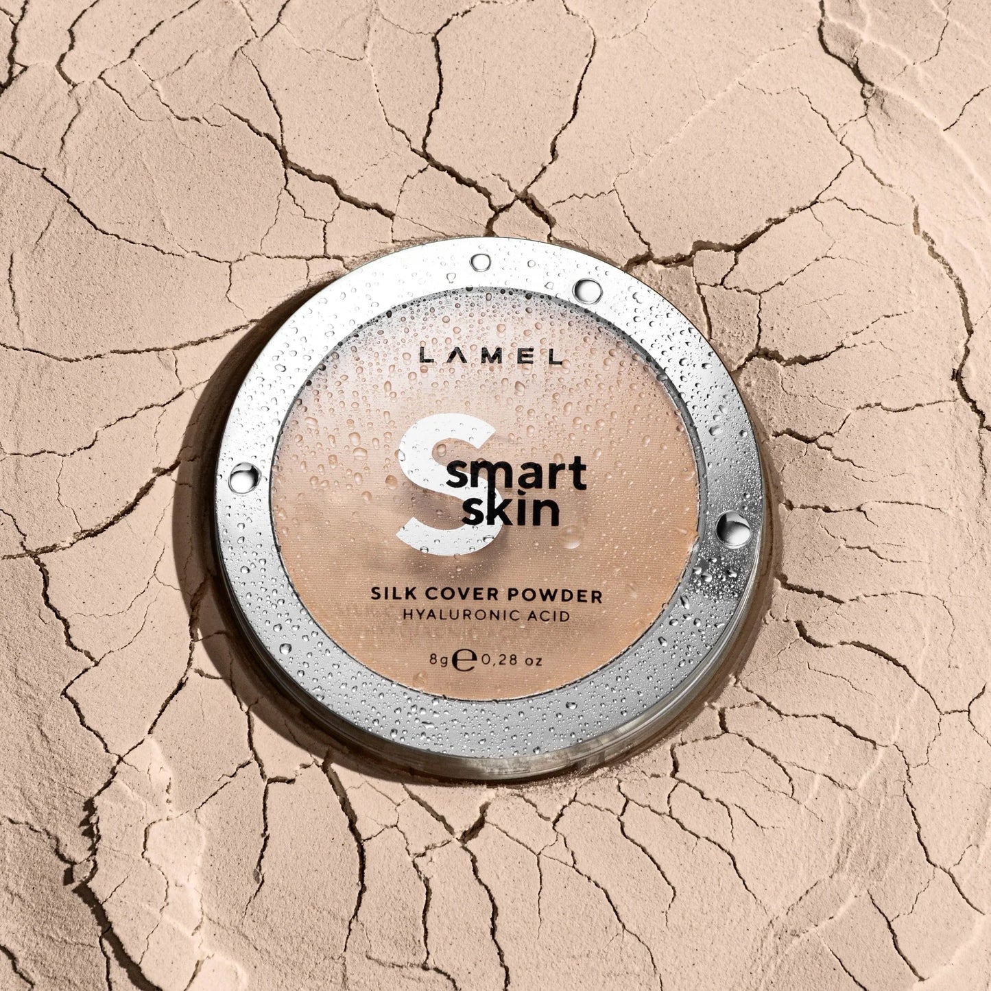 Lamel Smart Skin Silk Cover Powder 401 Vanilla 8gm