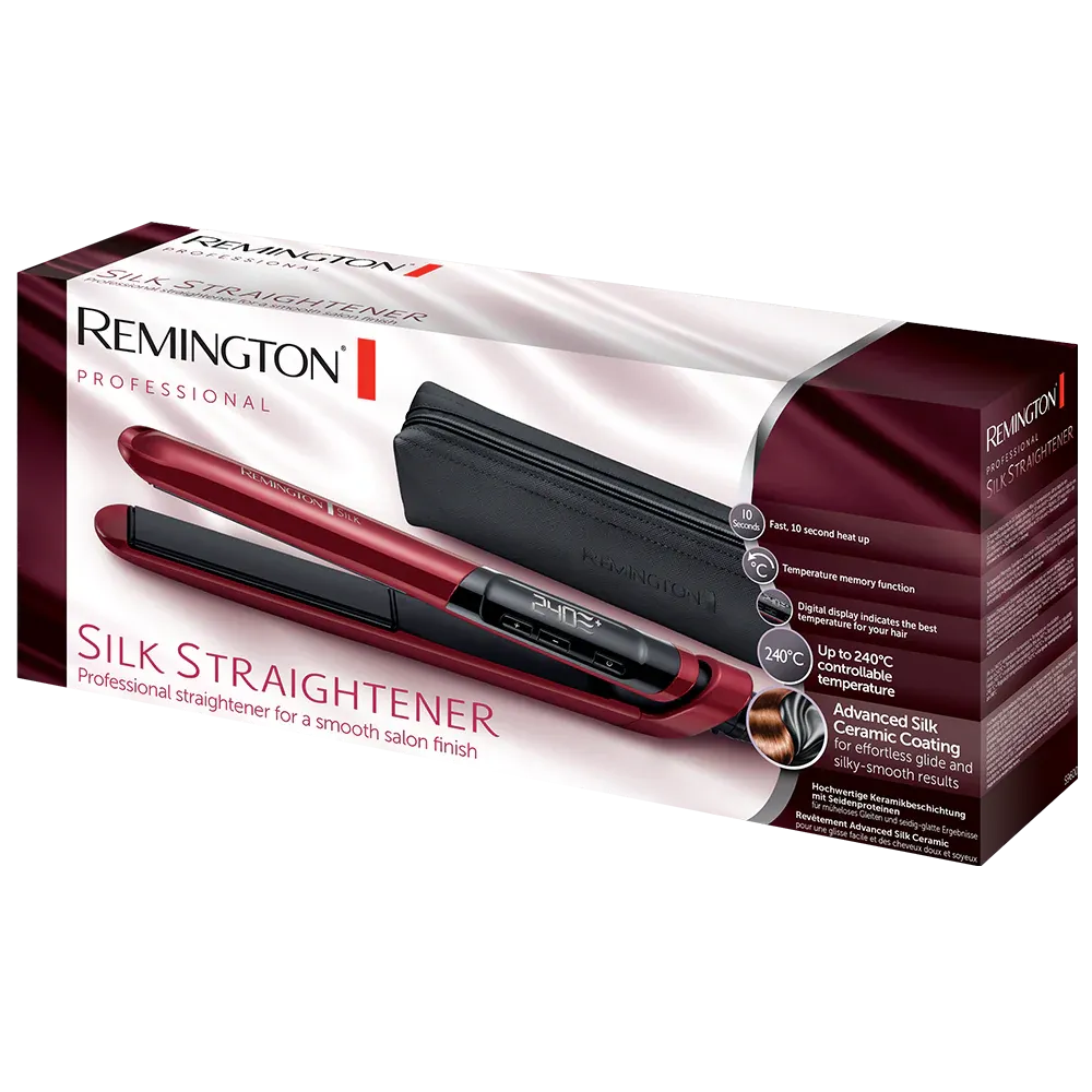 Remington Hair Silk Straightener S9600 1 Piece