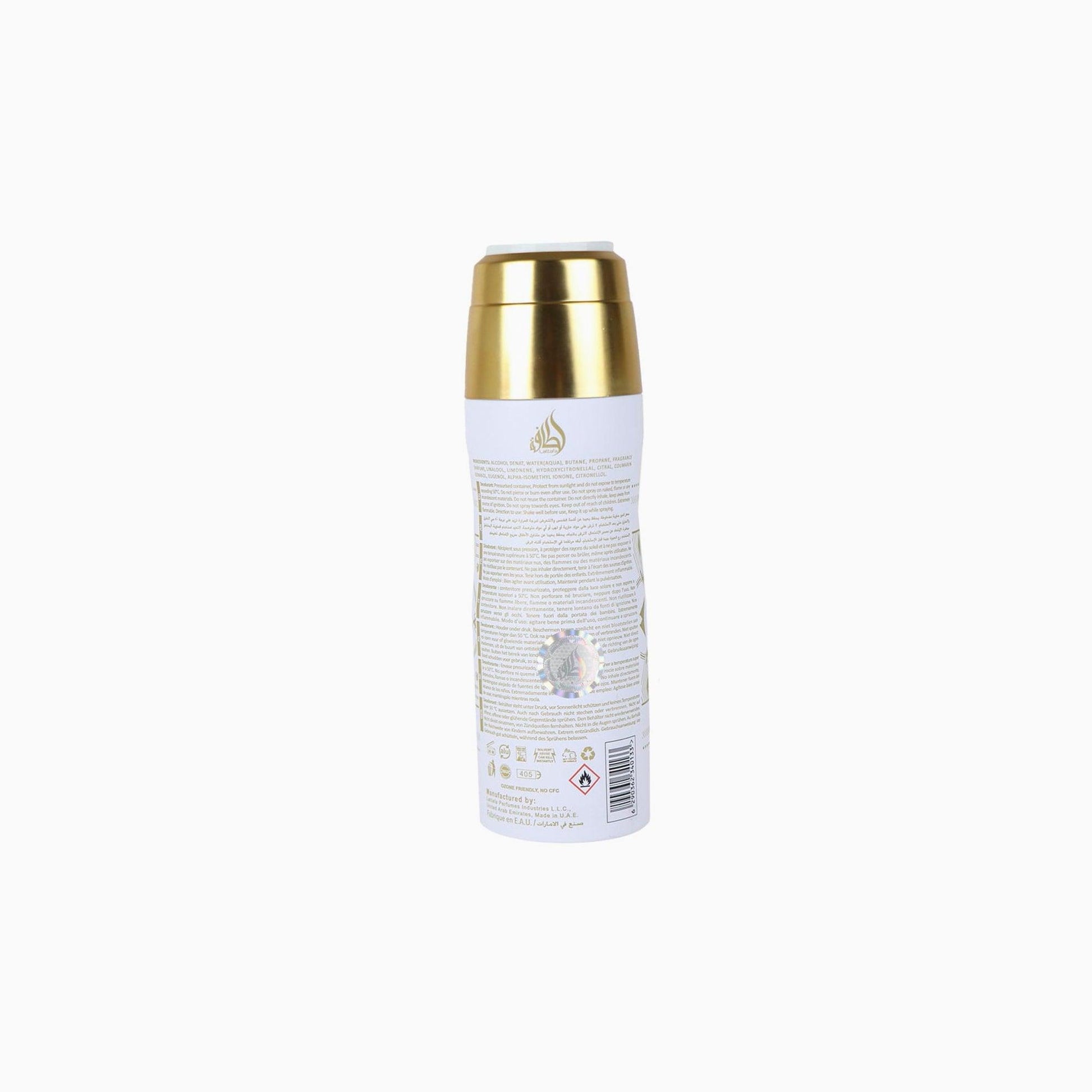 Lattafa Badee Al Oud Honor & Glory Perfumed Body Spray 200ml - TheSkinFit