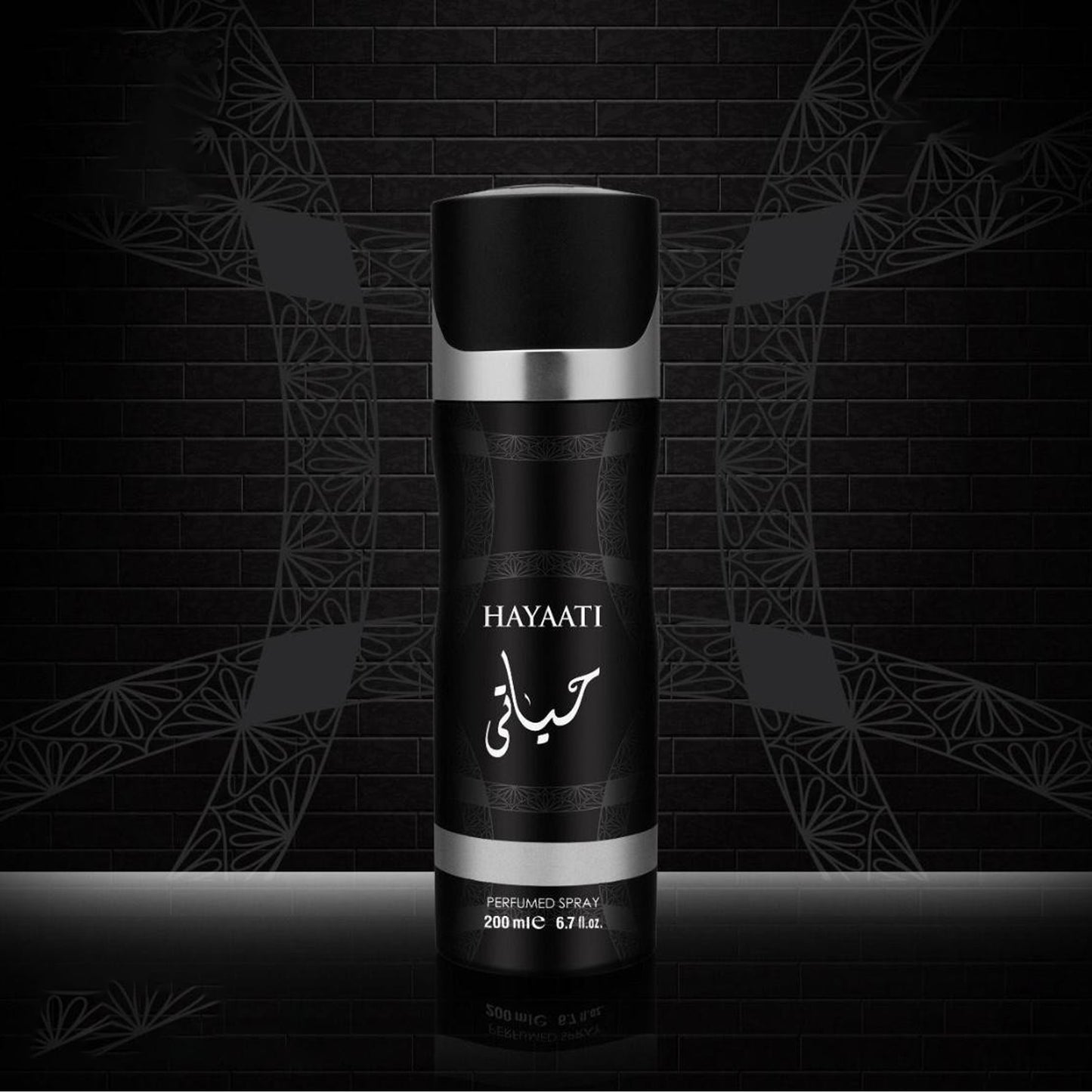 Lattafa Hayaati Black Perfumed Body Spray 200ml