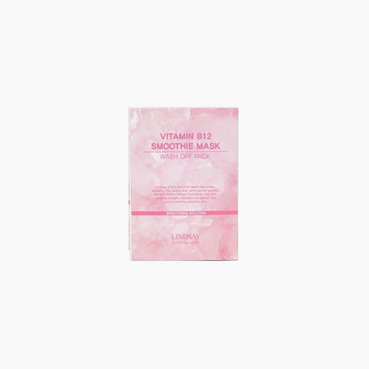 Lindsay Vitamin B12 Smoothie Mask Wash Off Pack 20 Pieces