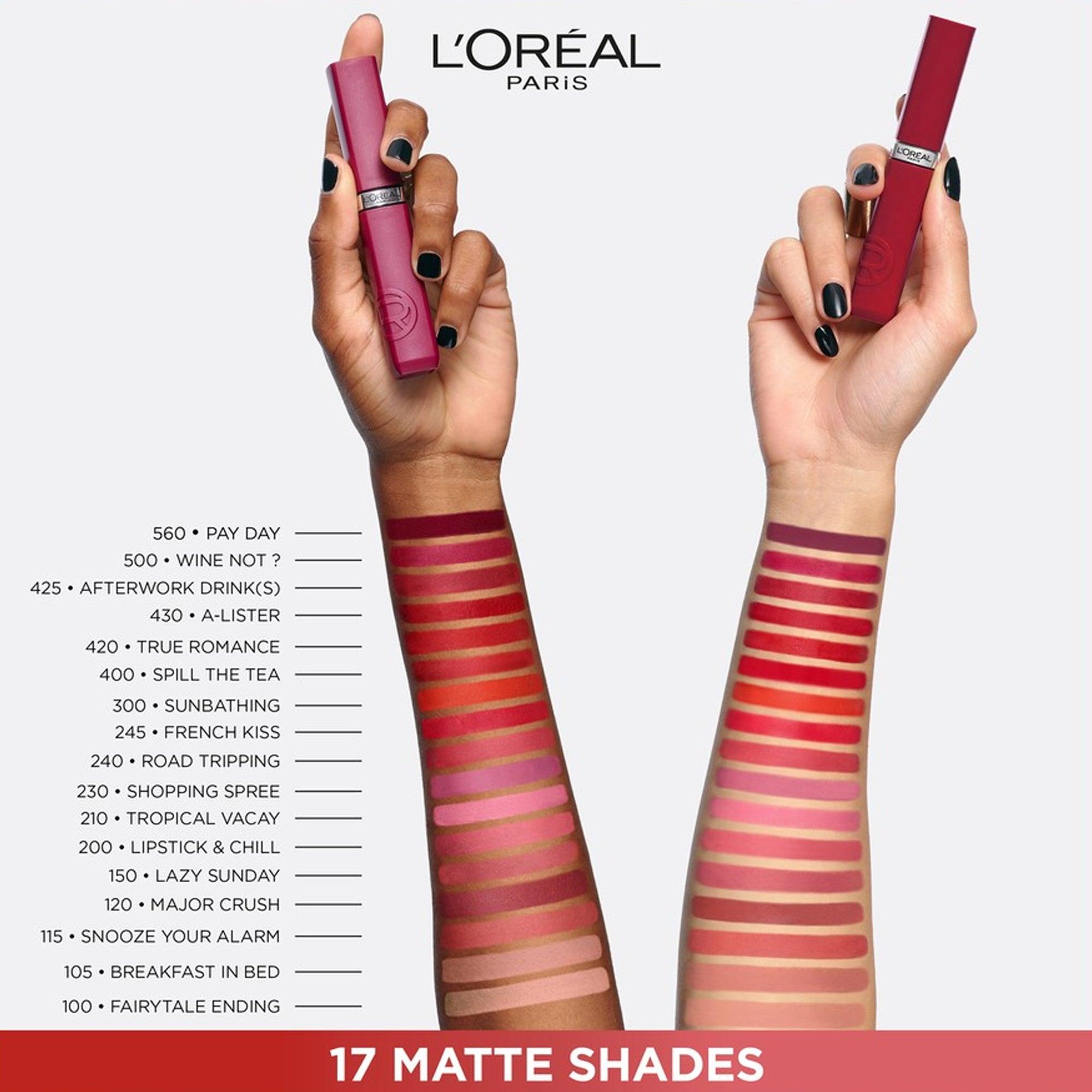 L'Oreal Paris Infallible Matte Resistance Liquid Lipstick 115 Snooze Your Alarm 1 Piece