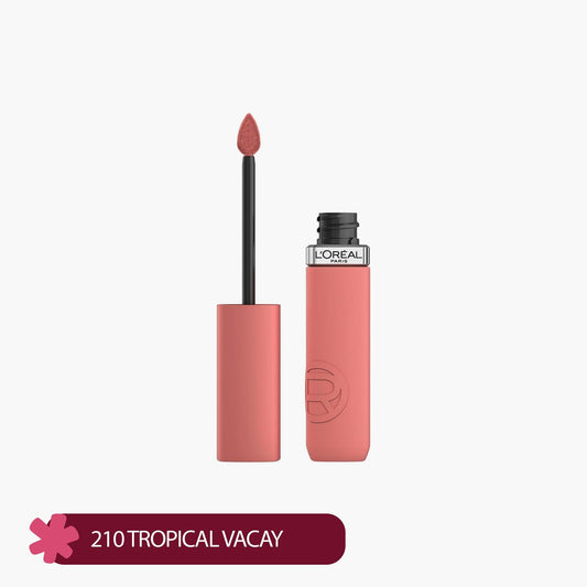 L'Oreal Paris Infallible Matte Resistance Liquid Lipstick 210 Tropical Vacay 1 Piece - TheSkinFit