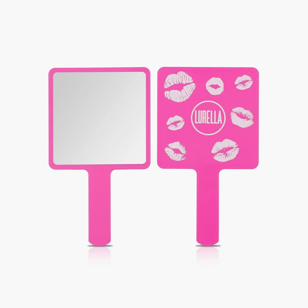 Lurella Mini Beso Mirror Hot Pink 1 Piece - TheSkinFit