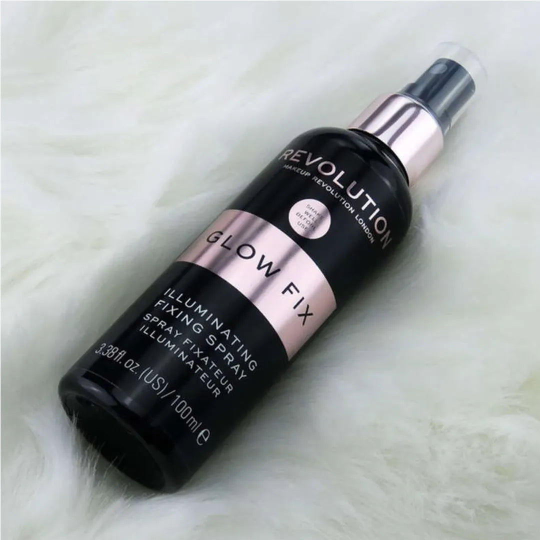 revolution glow fix illuminating fixing spray 100ml price