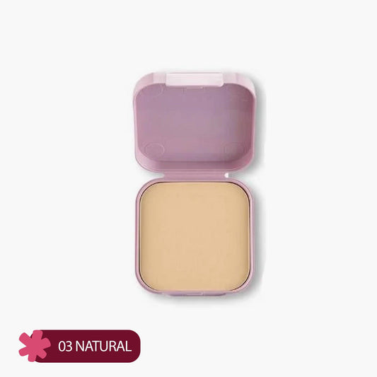 Maybelline Clear Smooth All in One Two Way Cake 03 Natural Refill 9gm - TheSkinFit