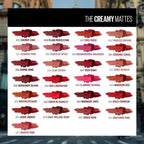 Maybelline Color Sensational Creamy Matte Lipstick 691 Rich Ruby 1 Piece - TheSkinFit