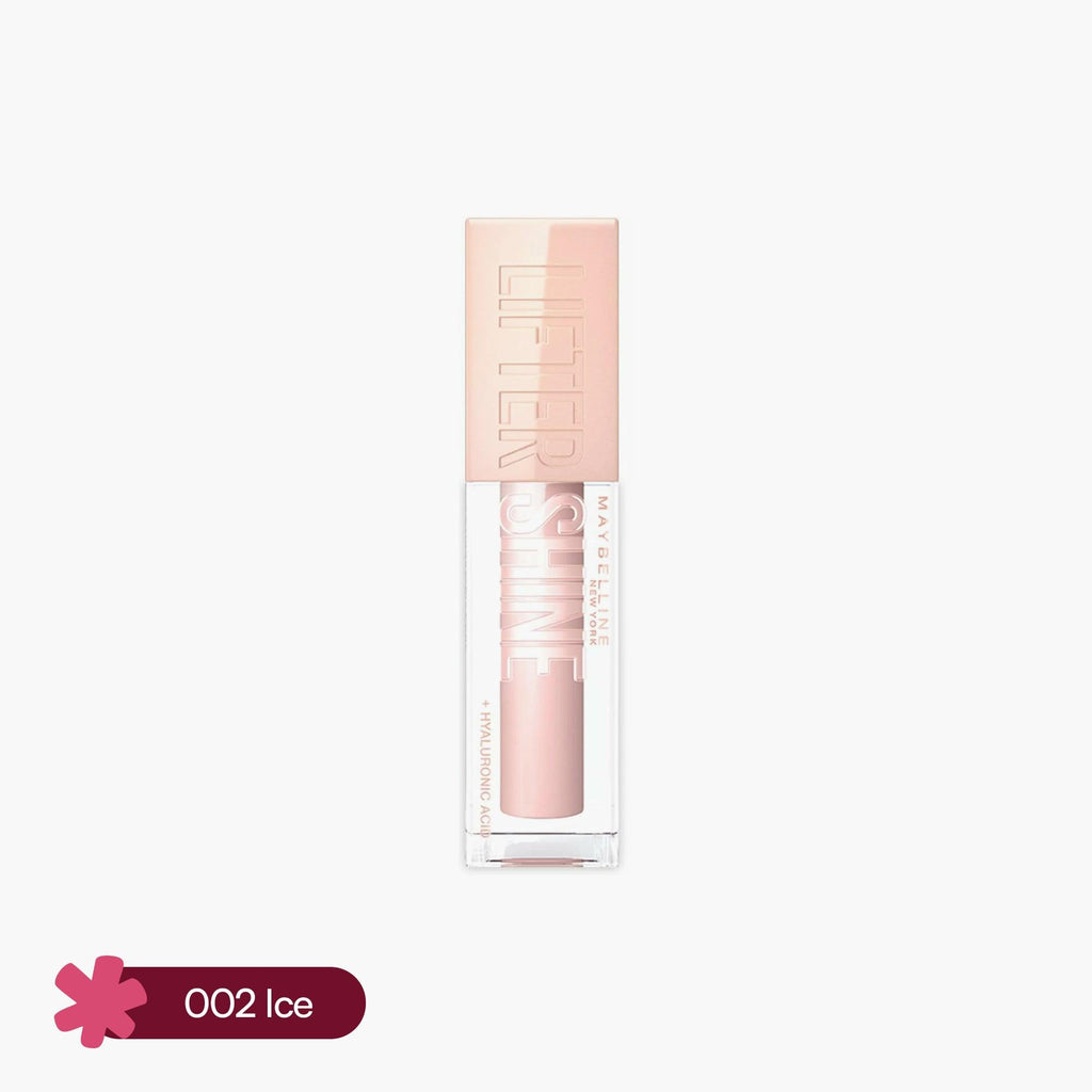 Maybelline Lifter Shine Lip Gloss With Hyaluronic Acid 002 Ice 5.9ml - TheSkinFit