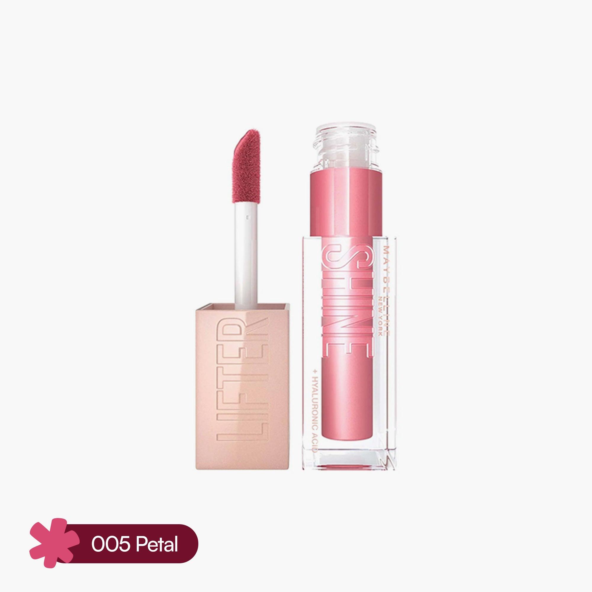 Maybelline Lifter Shine Lip Gloss With Hyaluronic Acid 005 Petal 5.9ml - TheSkinFit