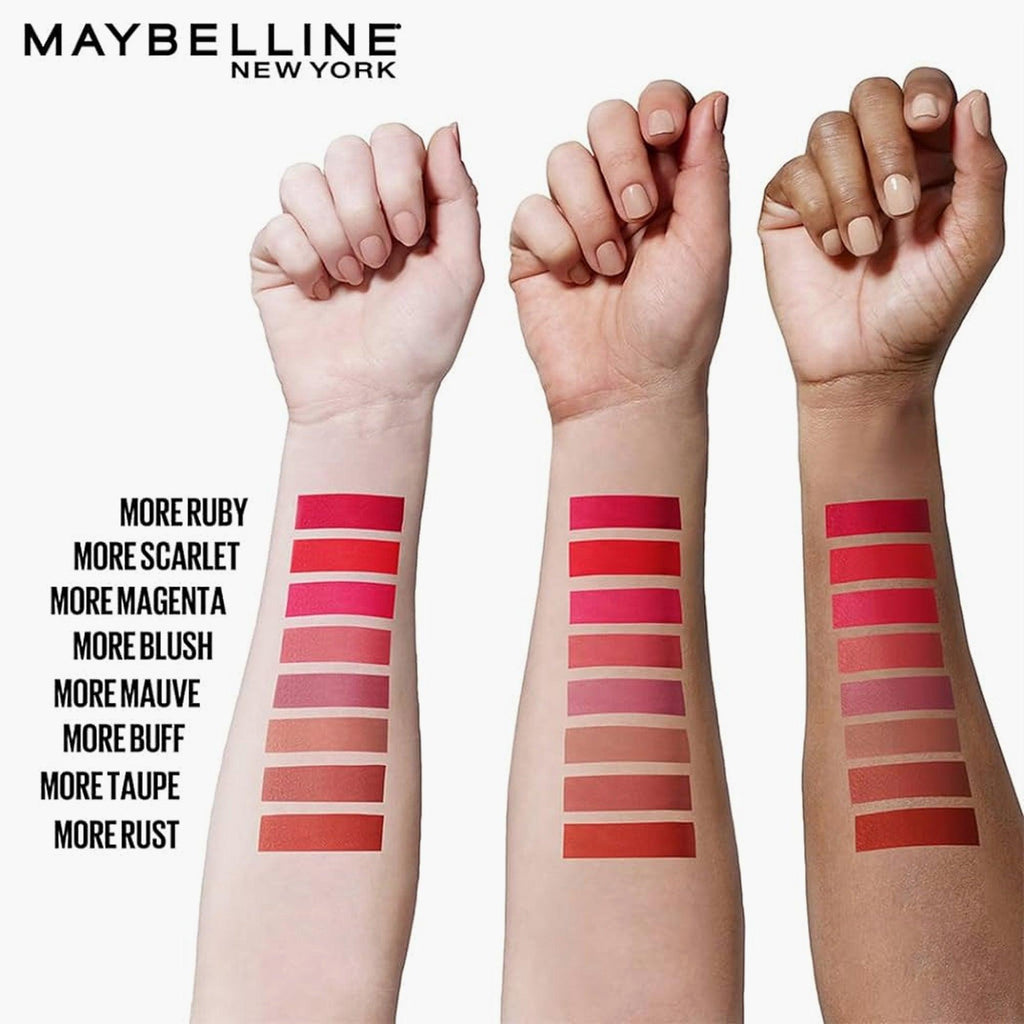 Maybelline New York Color Sensational Ultimatte Matte Lipstick 499 More Blush 1.7gm - TheSkinFit