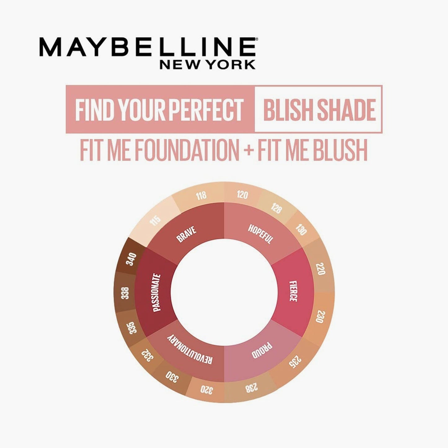 Maybelline New York Fit Me Mono Blush 10 Brave 4.5gm