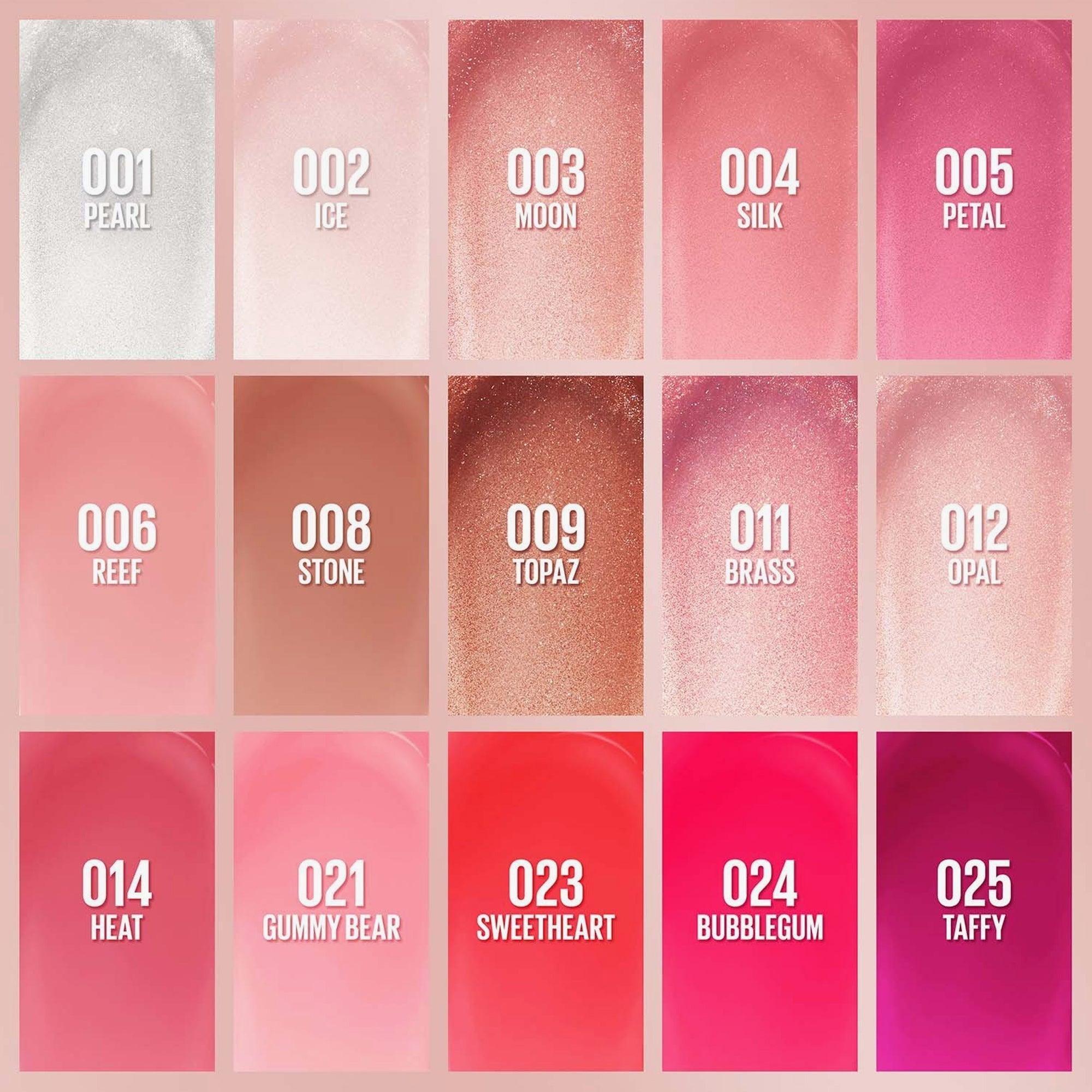 Maybelline New York Lifter Gloss all shades