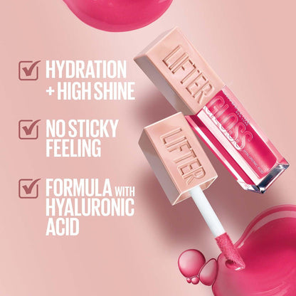 Maybelline New York Lifter Gloss With Hyaluronic Acid 005 Petal 5.4ml - TheSkinFit