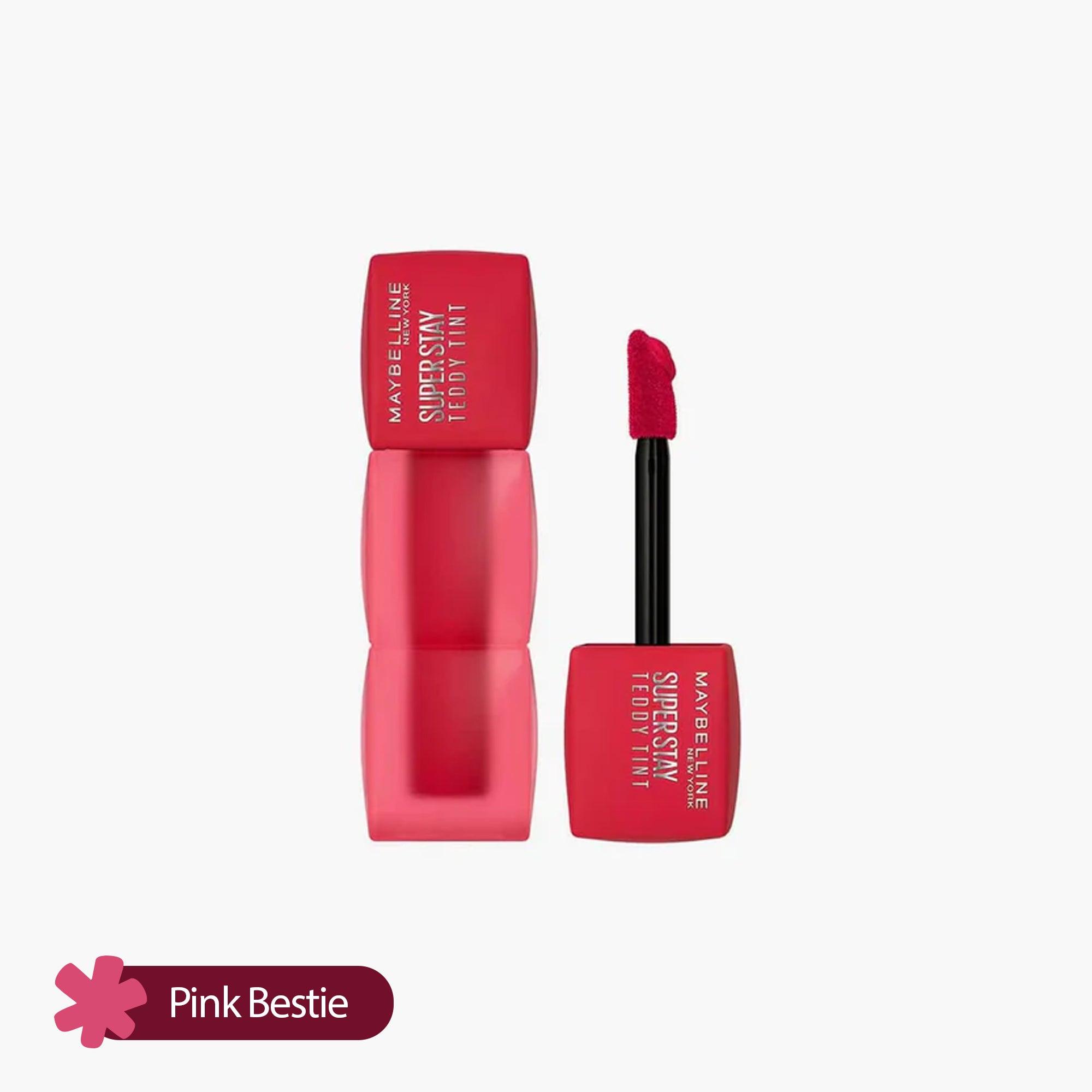 Maybelline Super Stay Teddy Tint Pink Bestie 5ml - TheSkinFit