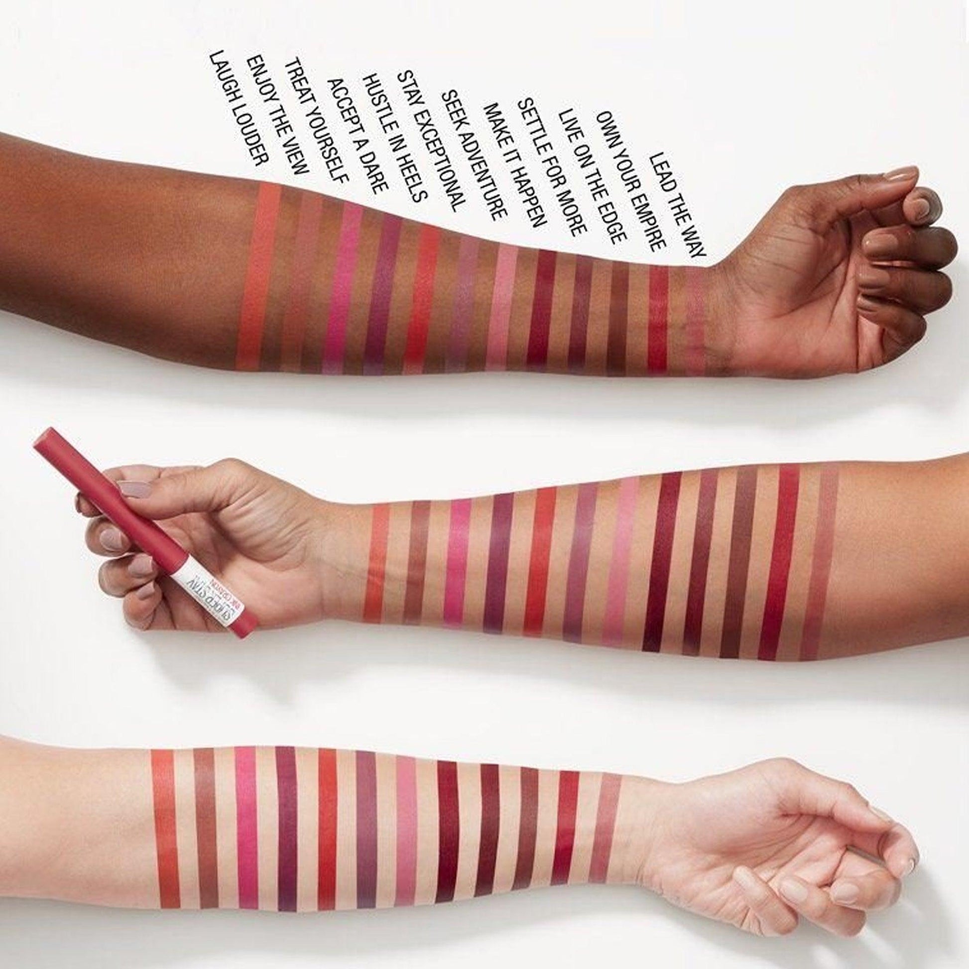 Maybelline SuperStay Ink Crayon Matte Longwear Lipstick 15 Lead The Way 1 Piece - TheSkinFit