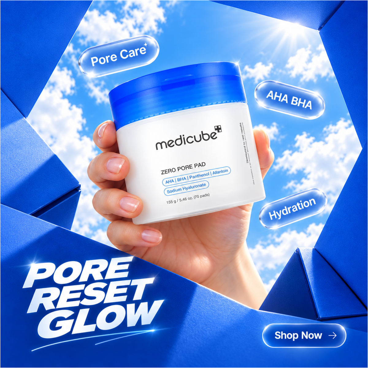 Medicube Zero Pore Pad 70 Pads