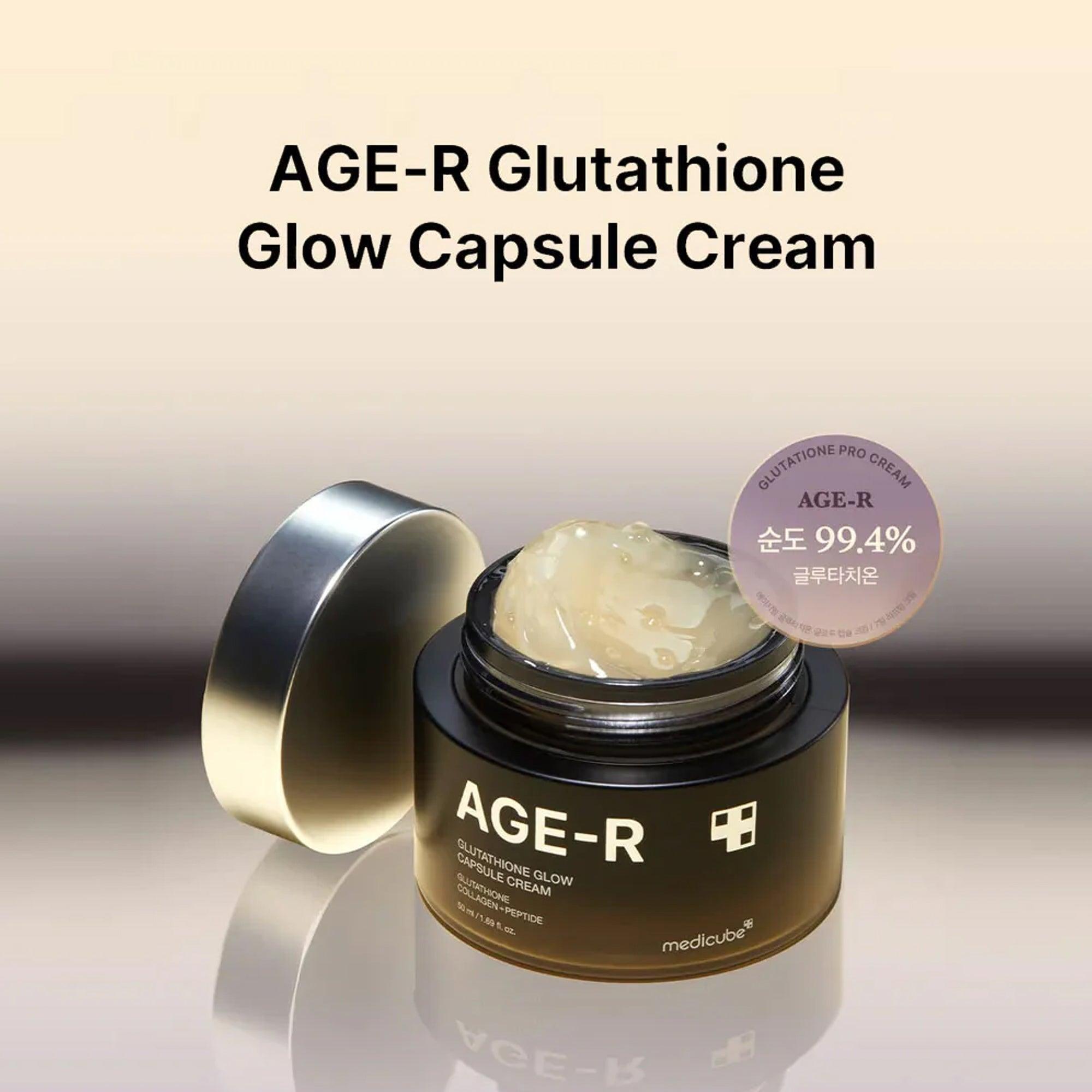 Medicube Age-R Glutathione Glow Capsule Cream 50ml - TheSkinFit